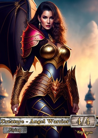 Angel Warrior #2 AI ART